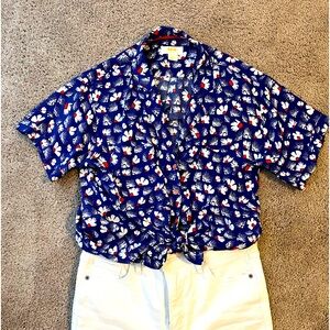 Maeve floral blouse-Small